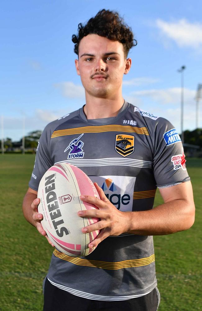 Sunshine Coast Falcons and Mal Meninga Cup player Mitchell Jennings has been revealed as one to watch this season. Picture: Patrick Woods.