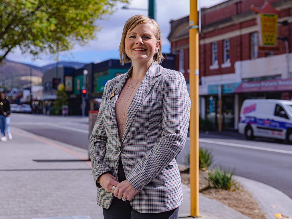 Glenorchy Mayor Bec Thomas. Picture: Linda Higginson