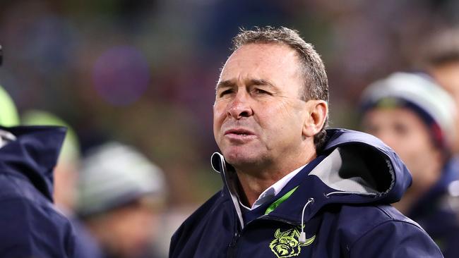 Raiders coach Ricky Stuart says the side threw away another win.