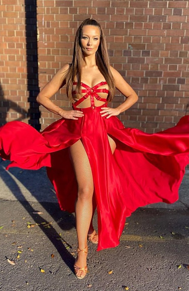 Ricki-Lee Dancing With The Stars: Singer's risque red dress stuns viewers