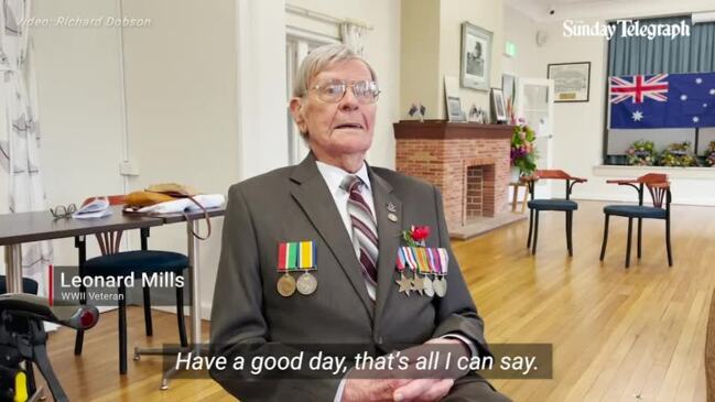 War veterans who can't march on Anzac Day