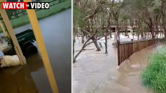 Flash flooding causes havoc in Mt Martha