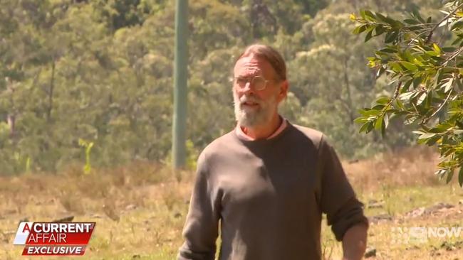 Chen - also known as Scott - Czarnecki, 64, died in the allegedly deliberately lit fire at his rural property at Smiths Creek, 40km north west of Lismore, on August 15. CREDIT: Channel 9