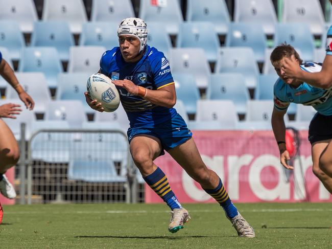 Lorenzo Talataina was at his dynamic best for Parramatta in round seven. Picture: Adam Wrightson Photography