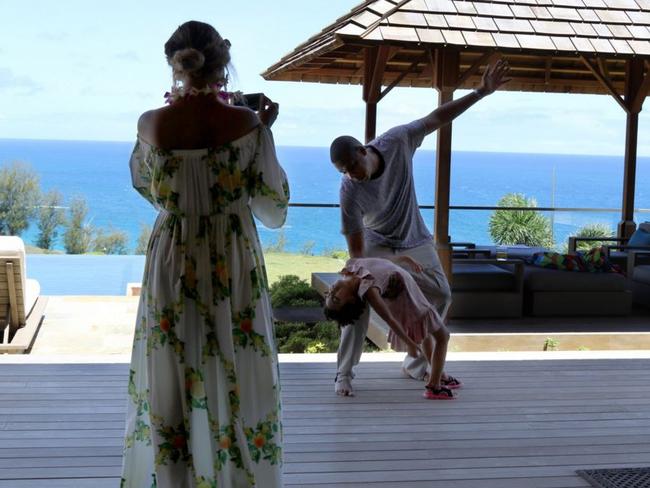 Daddy (dance) lessons. Picture: Beyonce.com