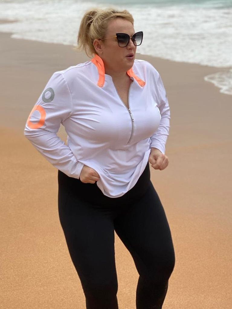 Her activewear photos were praised by fans. Picture: Instagram / Rebel Wilson