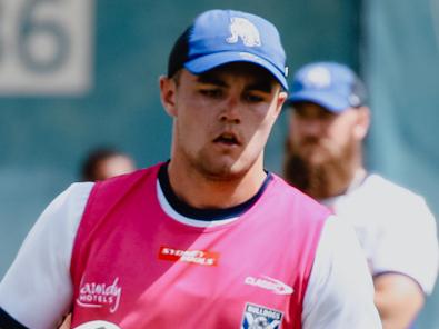 New Canterbury halfback Kyle Flanagan at Belmore. Credit: Bulldogs Digital