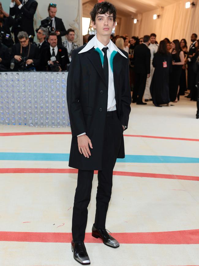 Kodi Smit-McPhee attends The 2023 Met Gala. Photo: Dimitrios Kambouris/Getty Images for The Met Museum/Vogue.