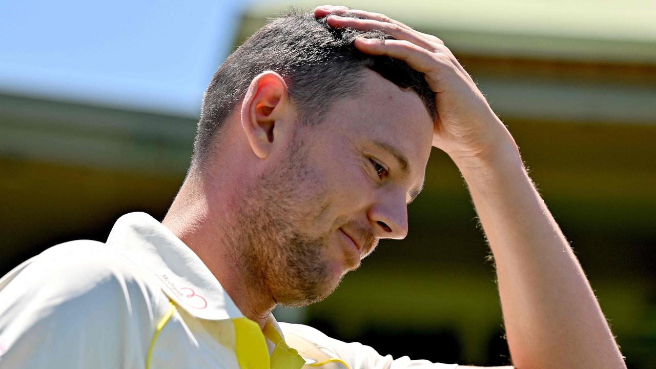 Josh Hazlewood is desperate to play in his home Test after a frustrating few months. Picture: Saeed Khan / AFP