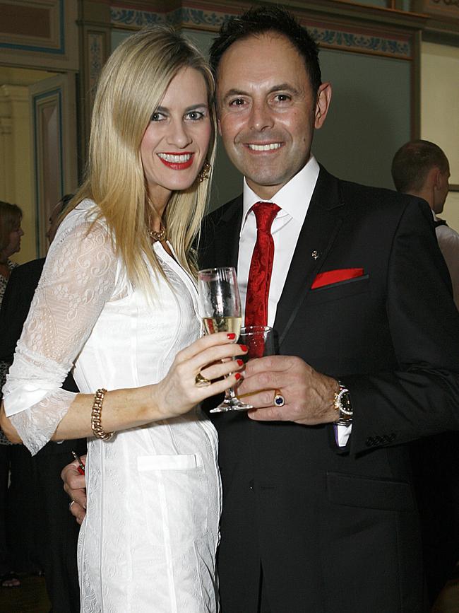 Srecko Lorbek with his wife Dr Chantel Thornton.