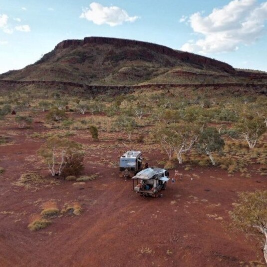 The Romanes family adventure, which took an unexpected detour on March 10, 2024 at Palmerston. Picture: Supplied