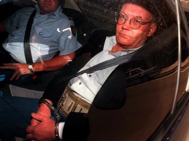 Killer... Lindsey Rose leaves NSW Supreme Court in 1998.