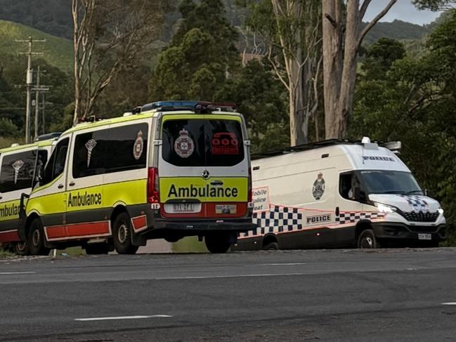 The scene where a young girl, subject to an amber alert, was found safe and well.