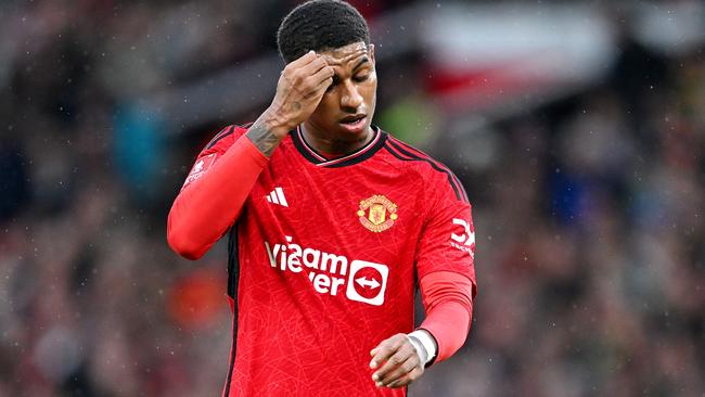 Marcus Rashford of Manchester United has joined Aston Villa on loan. Picture: Getty Images)