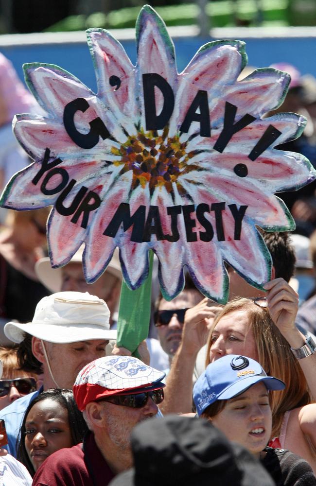 Well-wishers greeted Queen Elizabeth II and Prince Philip on a visit to Perth in 2011. Picture: Getty Images