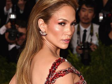 Jennifer Lopez at the Met Gala 2015. Picture: Getty