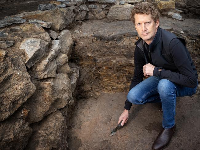 Jeremy Smith, Principal Archaeologist at Heritage Victoria. Picture: Mark Stewart