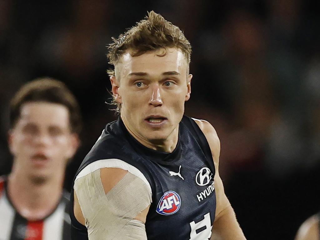 Patrick Cripps is Robbo’s All-Australian captain. Pic: Michael Klein