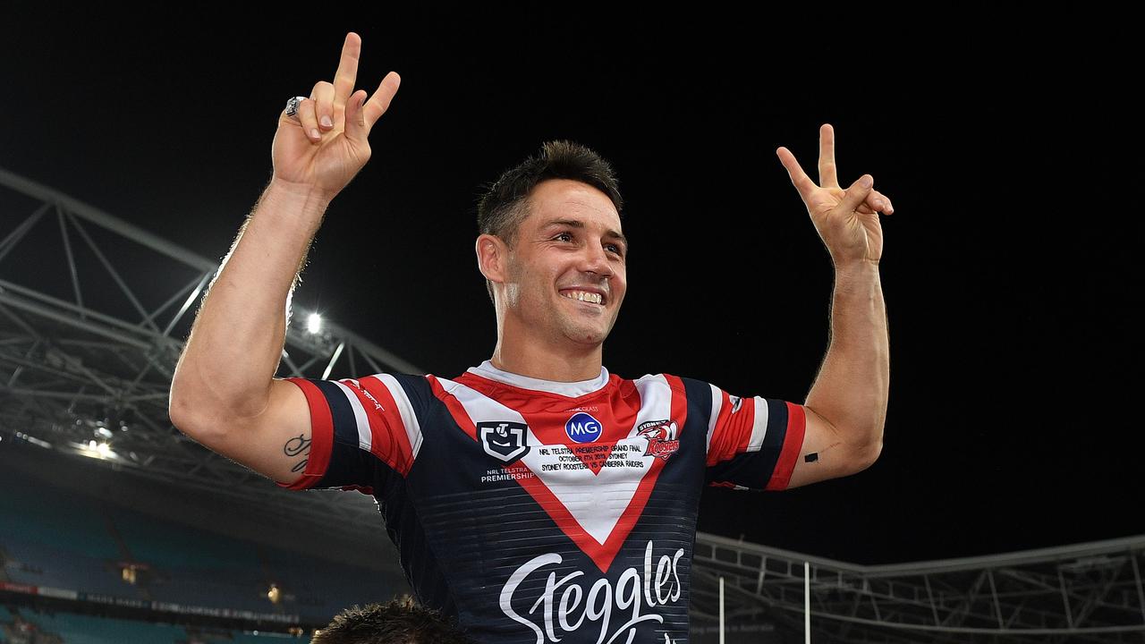 Cooper Cronk played in nine grand finals during his career at Melbourne and the Roosters. Picture: AAP Image/Dan Himbrechts