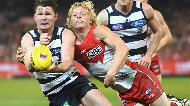 Patrick Dangerfield needed more help on Friday night. Picture: Getty Images