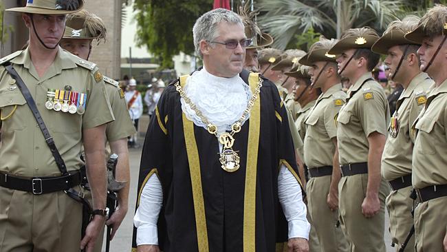 Graeme Sawyer while Lord Mayor in 2009.