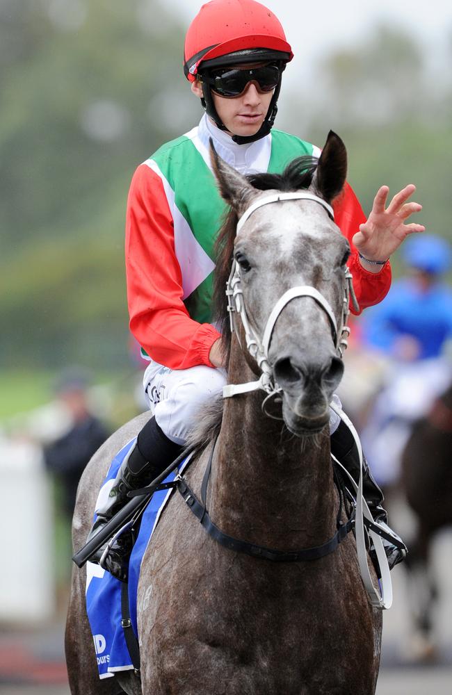 Sir Bacchus and Jason Collett after their most recent victory. Picture: Simon Bullard