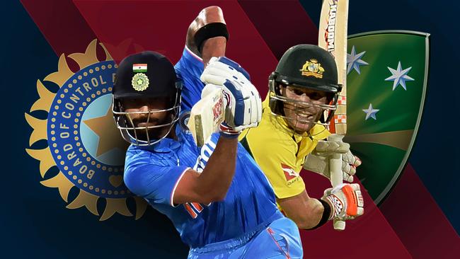 Virat Kohli's India face David Warner's Australia in three Twenty20s.