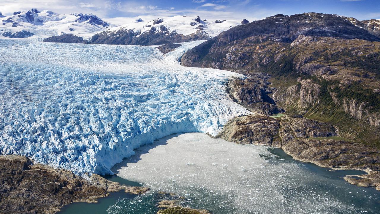 The glacier at the end of the world