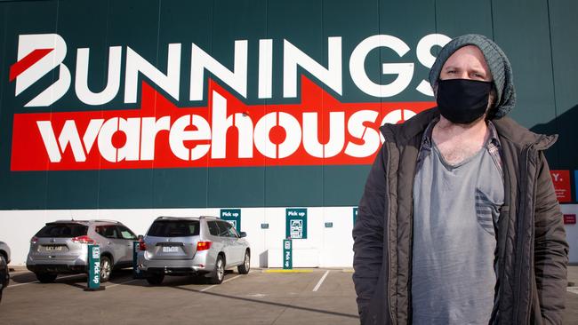 Bunnings will close to walk-in customers, but online orders can still be made. Picture: Mark Stewart