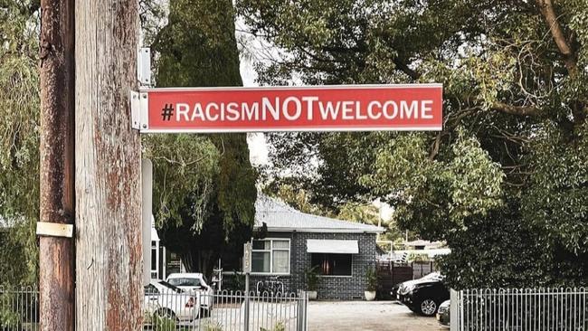 Woollahra councillors voted in favour of these signs being removed from the area. Picture: Facebook