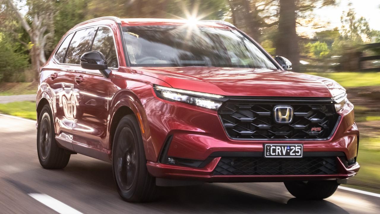 The Honda CR-V Hybrid was crowned the 2023 News Corp Car of the Year. Photo: Thomas Wielecki