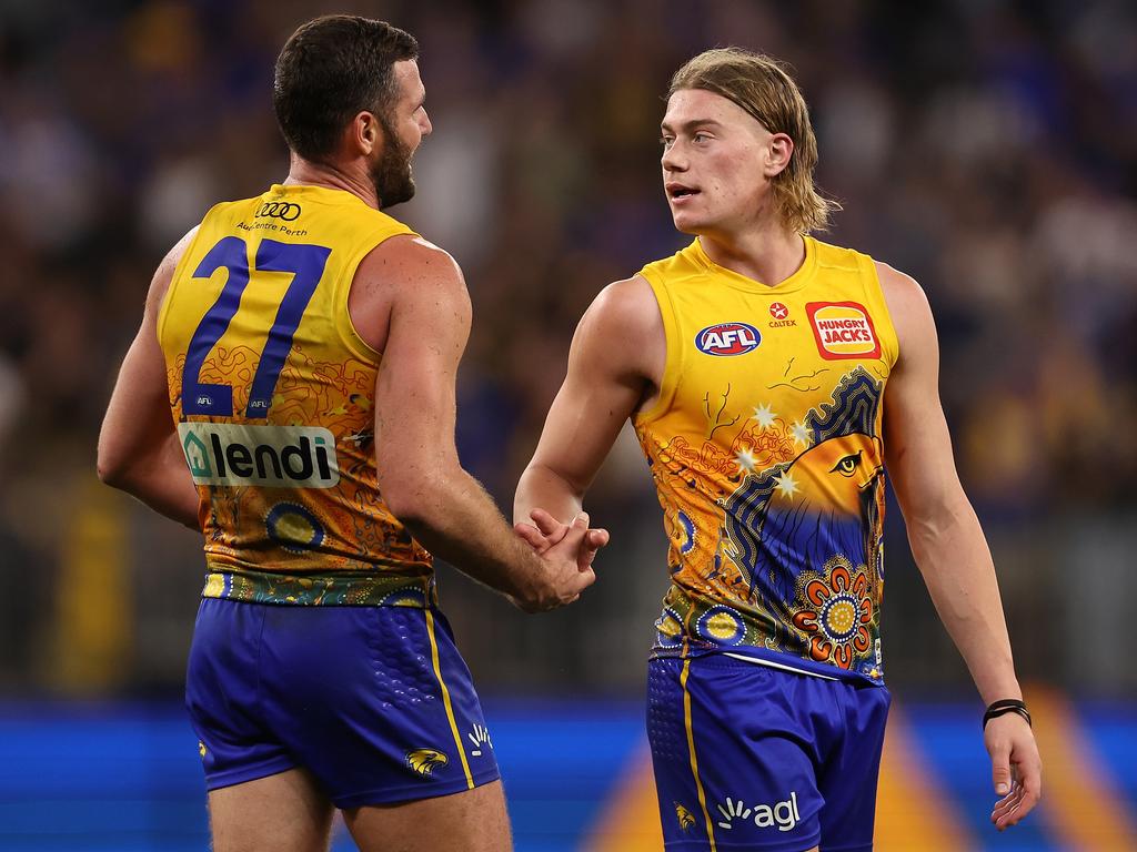 Harley Reid goal, AFL West Coast Eagles v Melbourne: Brandon Jack on 10.5  seconds of brilliance | CODE Sports