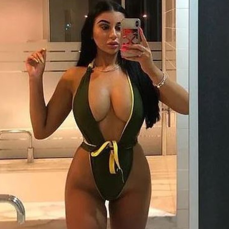 Australian influencer Mikaela Testa faced backlash after going viral, with people telling her to 'get a job'. Picture: Instagram / Mikaela Testa