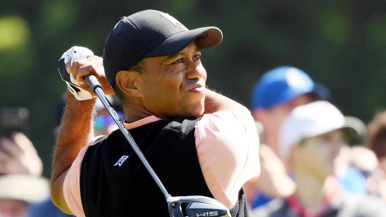 Tiger Woods’ eerie tribute to Kobe Bryant.