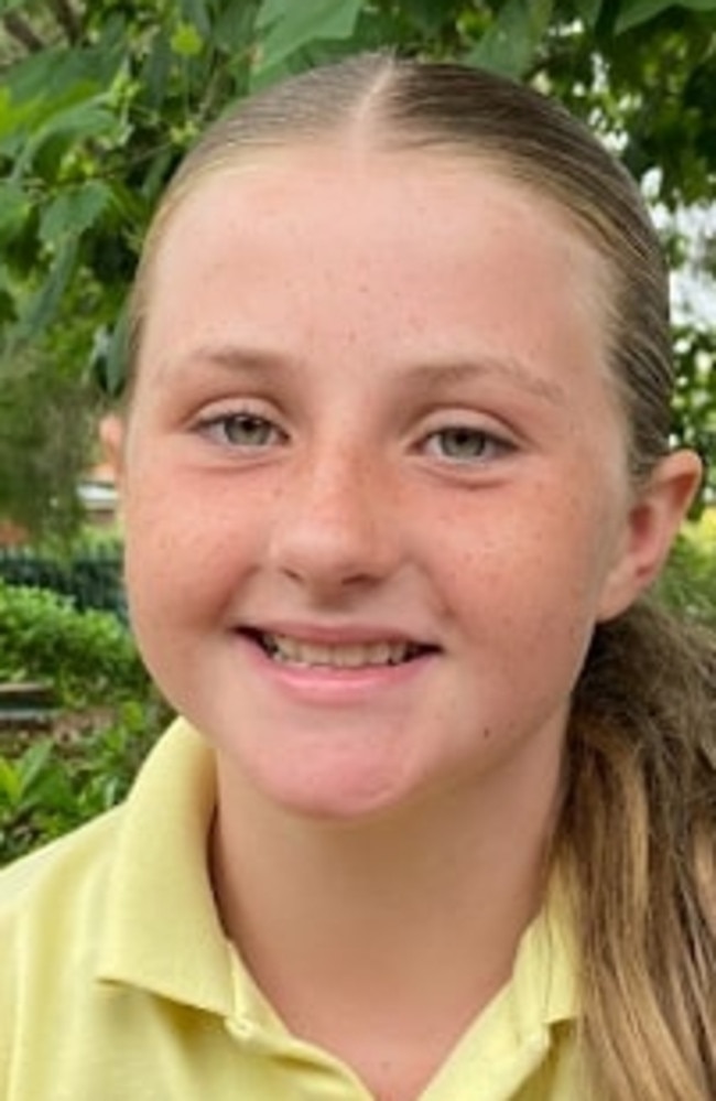 Kings Langley Public School captain Ella Duffy