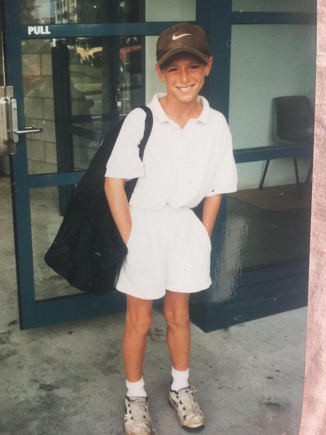 Millman in his school days.