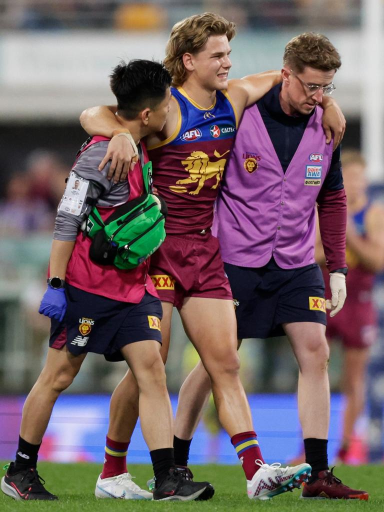 He hasn’t played since tearing his ACL in round 19 last year. Picture: Russell Freeman/AFL Photos