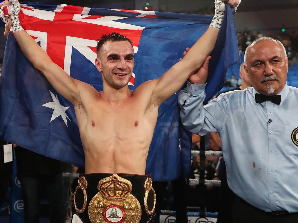 Andrew Moloney after winning and becoming world champion. Pic: Michael Klein