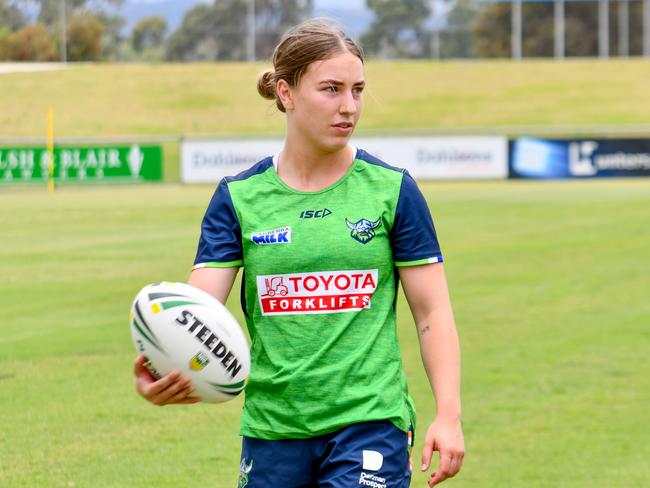 Georgia Willey. Picture: Canberra Raiders