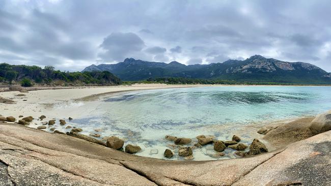 Trousers Point Beach, Flinders Island, Tasmania. Photo: Cas Garvey