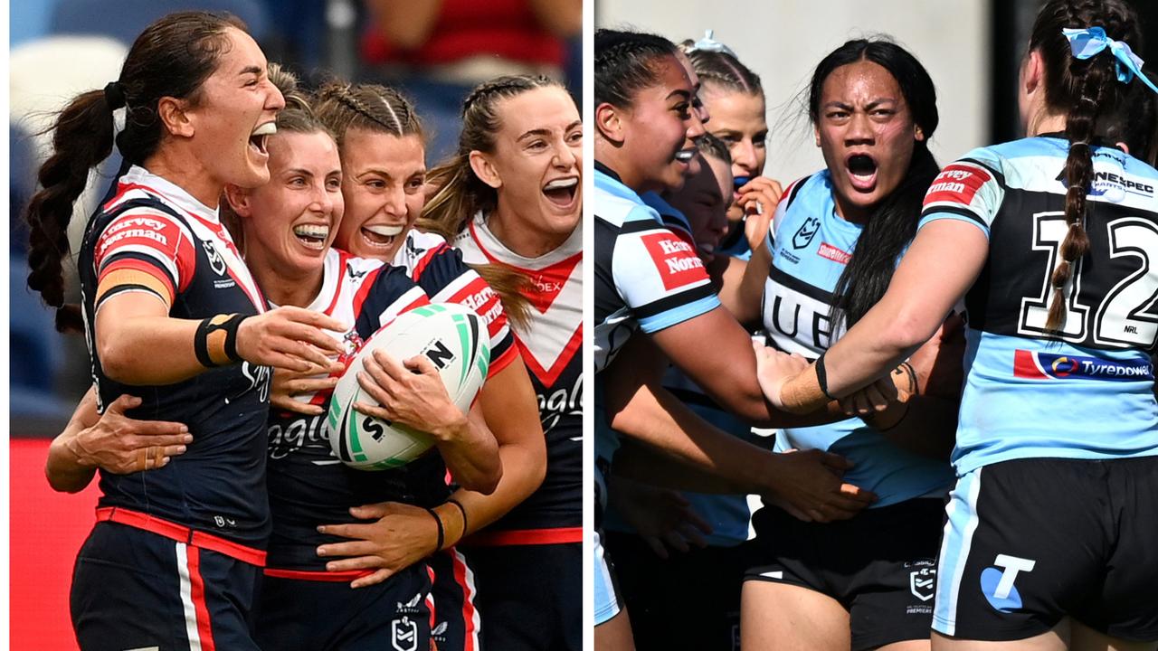 NRLW GF teams: Roosters stars to battle pain for Sharks showdown