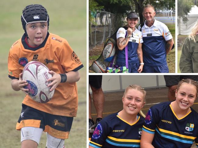 Faces of the Queensland Country Rugby Championships in Rockhampton on June 29, 2024.