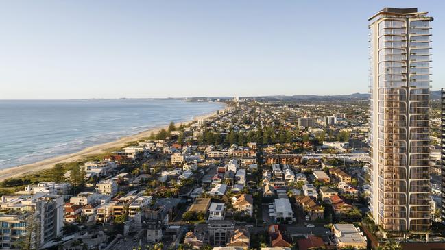 Some Mermaid Beach residents have expressed angst over development in their suburb. Picture: Supplied.