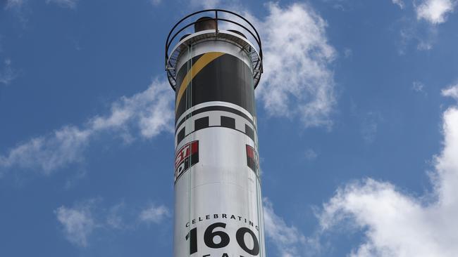 The 2019 unveiling of premiers Glenelg at West End Brewery on Port Rd at Hindmarsh. Picture: Tait Schmaal