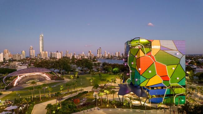 The HOTA precinct is changing the face of the Gold Coast. Photographer: John Gollings