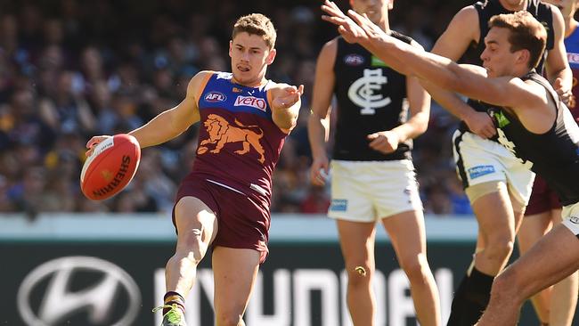 Dayne Zorko led the Lions to victory over Carlton on Saturday. Picture: AAP