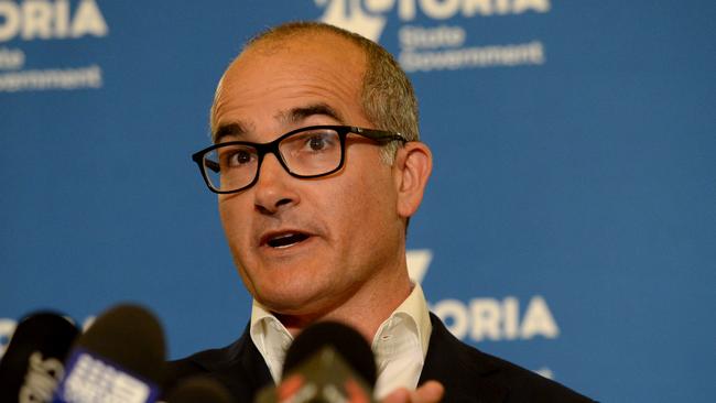 Victorian Deputy Premier James Merlino. Picture: Andrew Henshaw