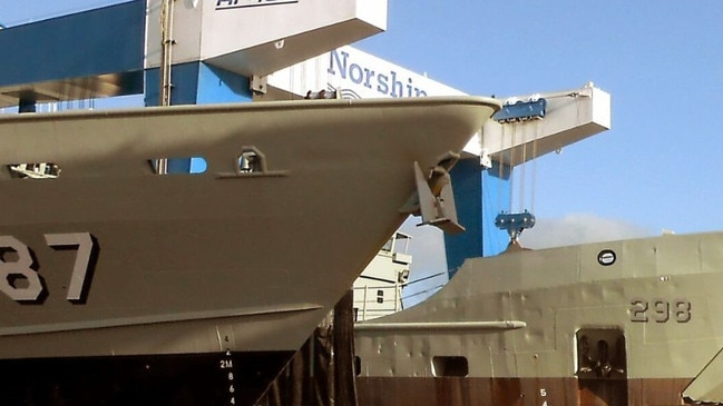 NORSTA works closely with all three local Cairns shipyards (Tropical Reef Shipyard, Norship, Austal Australia) and HMAS Cairns, to schedule and deliver the numerous regional maintenance and repair activities.Photo: NORSTA Maritime