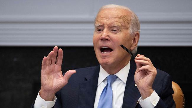 The stakes are high for President Joe Biden if the US government shuts down this weekend. Picture: AFP