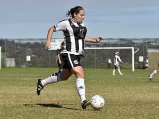 MAGPIES FLYER: Kiama Gray has been one of Willowburn's key players this season. The current ladder leaders have the weekend off after Gatton was unable to field a full team. Picture: Bev Lacey